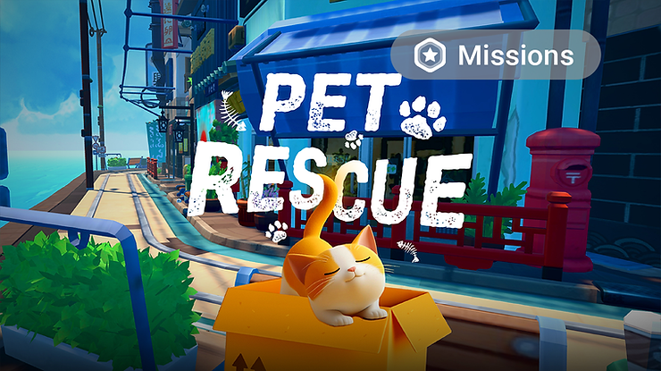Pet Rescue: A Cozy Virtual World to Soothe Your Soul