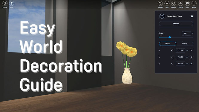 Your Step-by-Step Guide to Setting Up and Decorating Virtual Spaces in VIVERSE