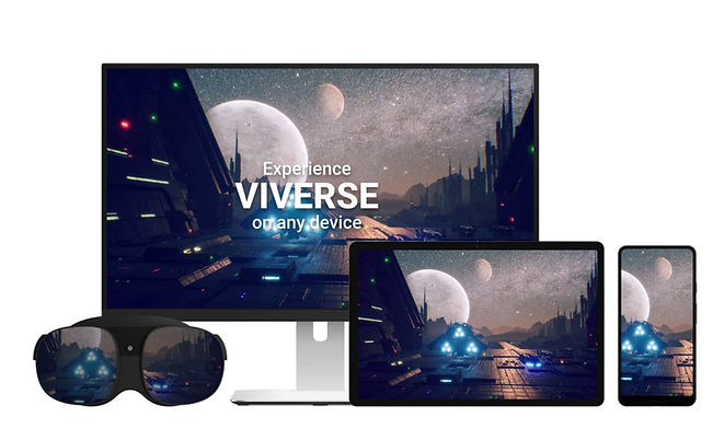 VIVERSE is extremely accessible, join from any device through your web browser, no installation required.