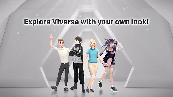 New Features! Explore VIVERSE with Your Own Look
