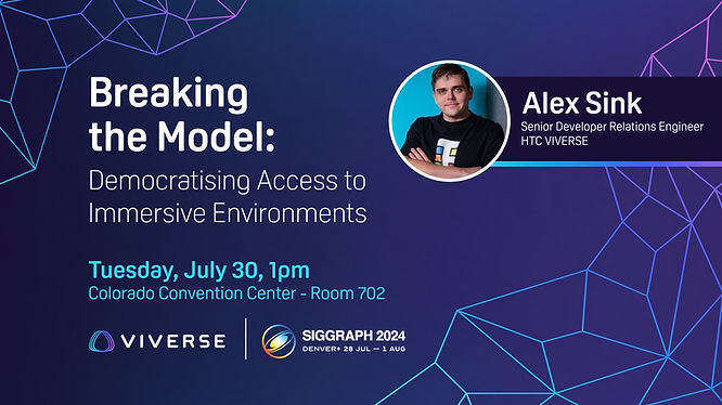 Join us at SIGGRAPH 2024 for a Birds of a Feather session
