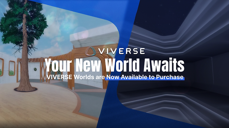 You Can Now Buy Your Own Worlds on VIVERSE Market!