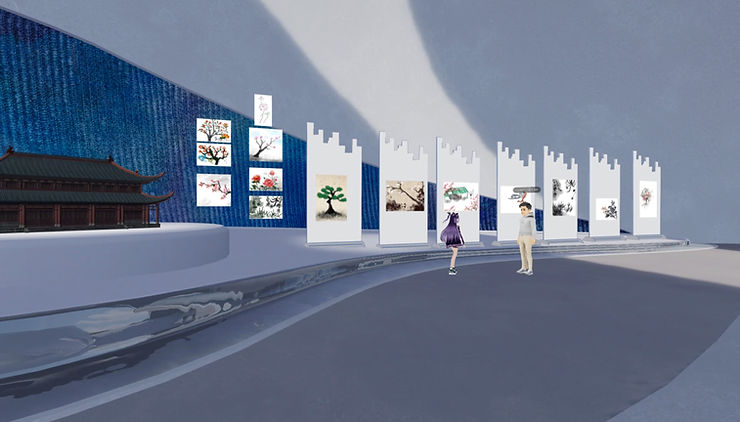 VIVERSE與UFO Tech Academy建立戰略合作,在虛擬展覽館中展示百位學生運用 AI 技術進行數位藝術創作