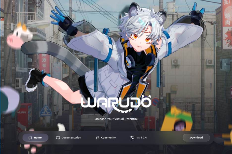 Warudo is a free tool that you can download to set up motion capture. It's free to download and is available through Steam.