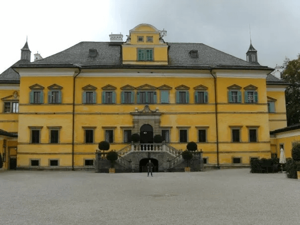 Schloss Hellbrunn manor inspired James Kane's manor in In Tirol, a webxr narrative game