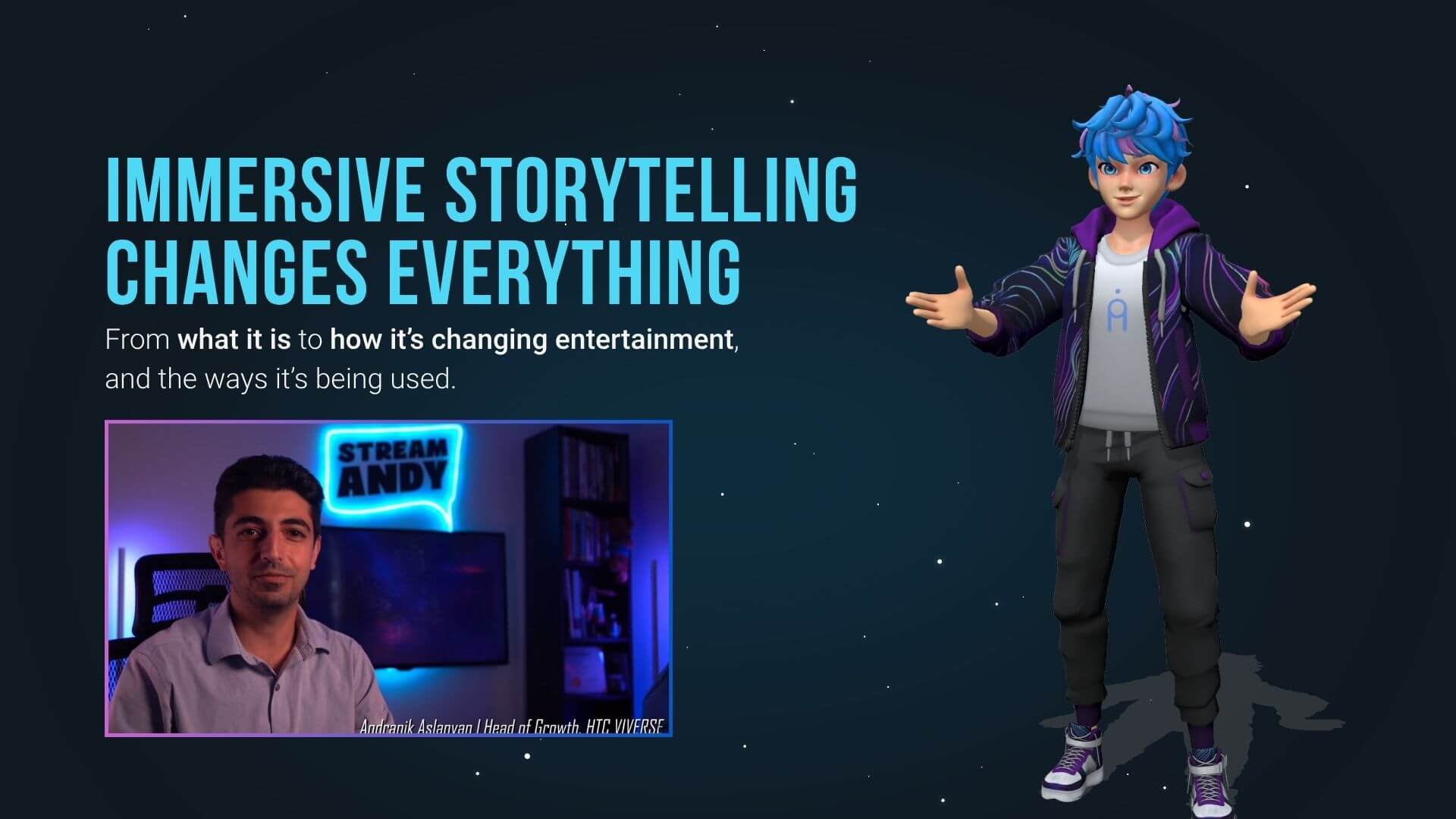 Learn what immersive storytelling is, how it's being used, and how it's changing entertainment forever.