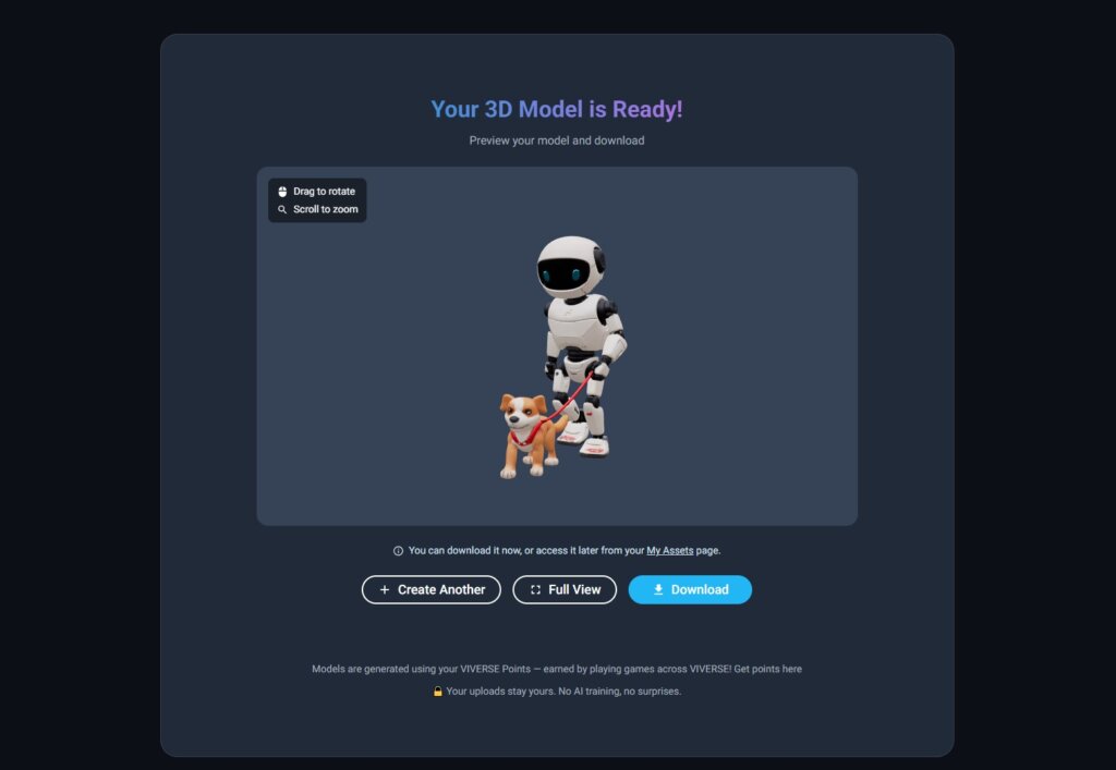 Result of the text-based prompt generation.