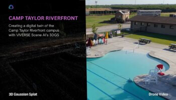 Bringing the Camp Taylor Riverfront Campus to Life in 3D: VIVERSE & Gaussian Splatting