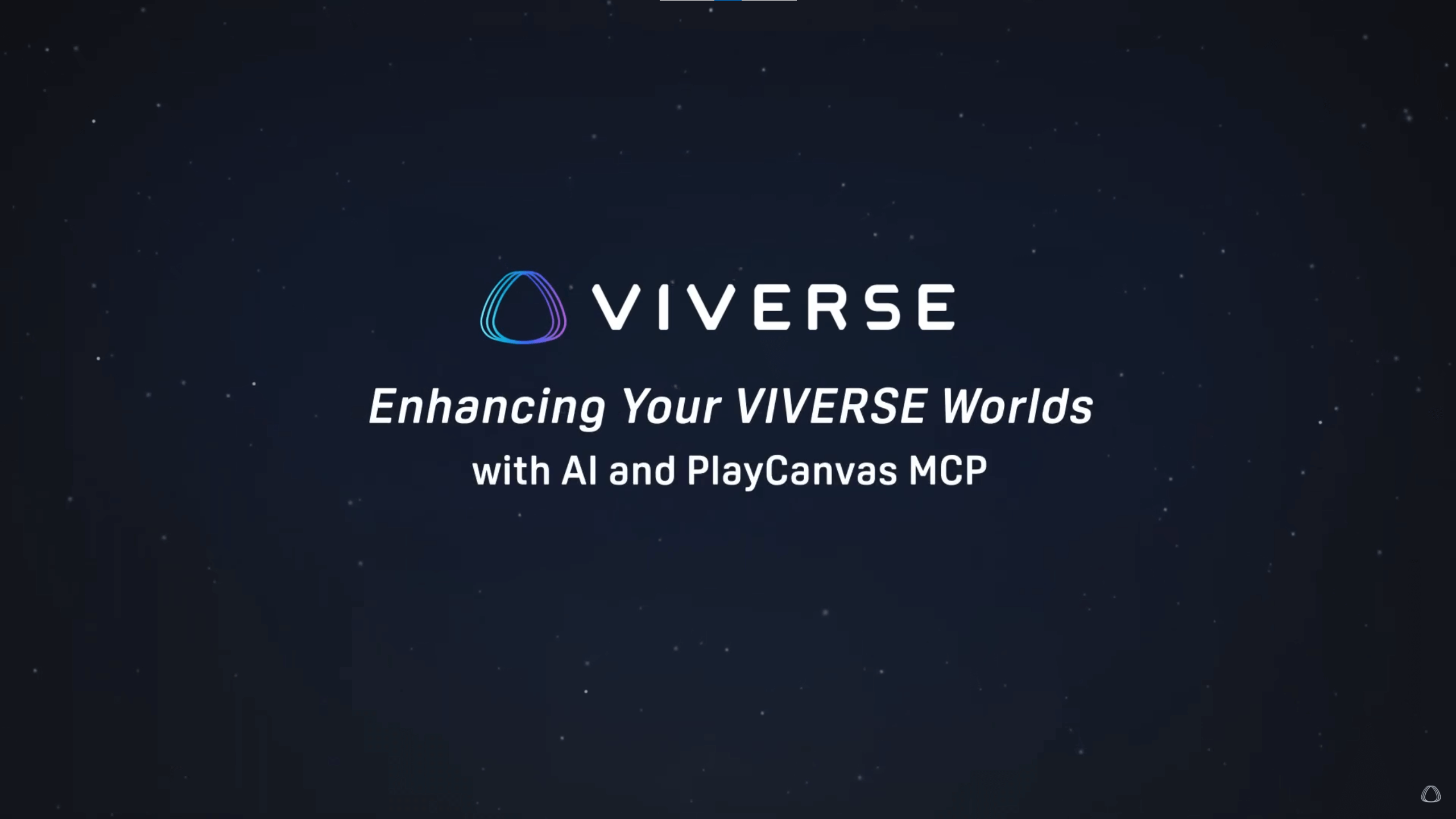 Enhancing your VIVERSE worlds with AI and PlayCanvas MCP