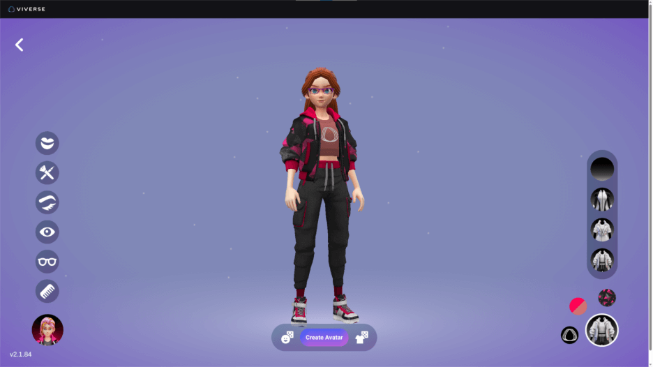Default outfit looks good with our changes so far, but let's see what else we can do.