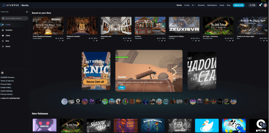 Worlds got a visual overhaul to help find content you're interested in faster.