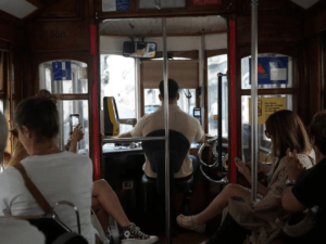 Lisbon trip from Travis of HTC Post-Wave while on a trolly.