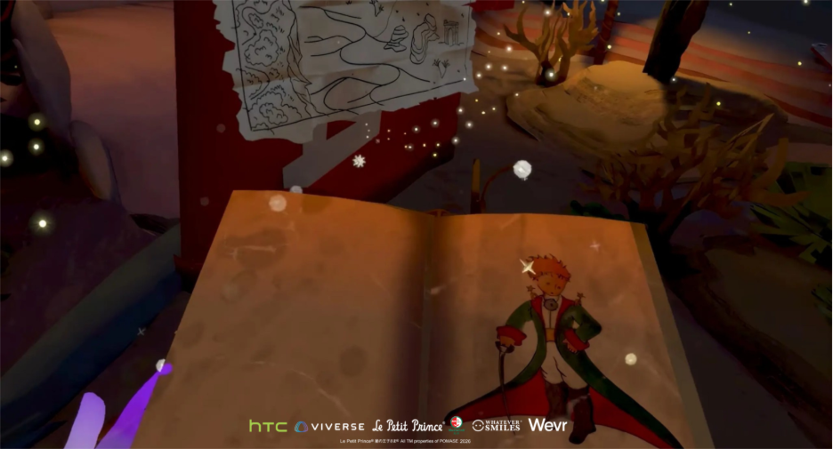 Travel alongside the little prince to explore his adventures through a new perspective.