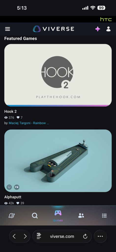 Exploring what's NEW on VIVERSE feels less overwhelming.