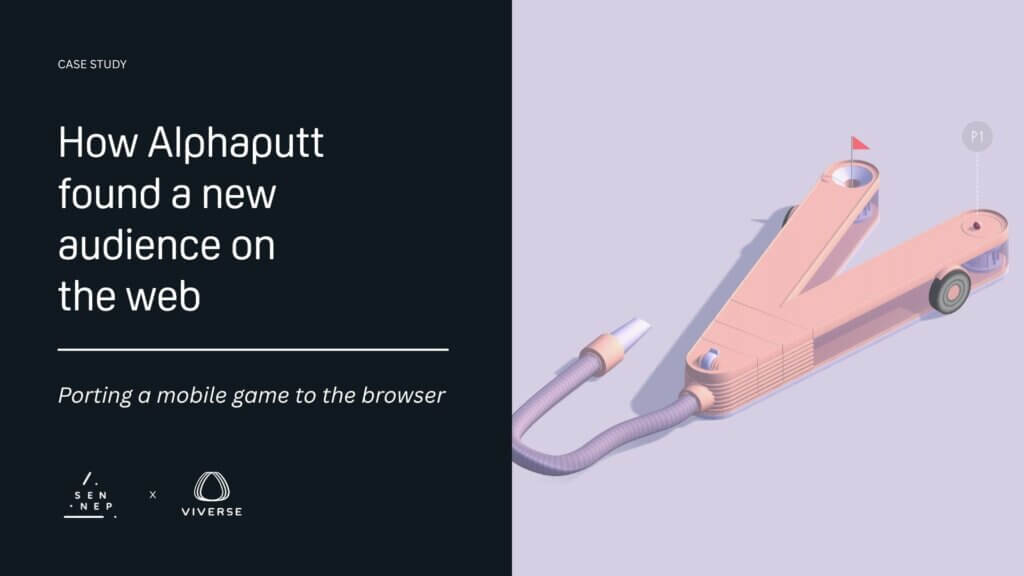 Alphaputt found a new audience on the web by porting a mobile game to the browser with VIVERSE.
