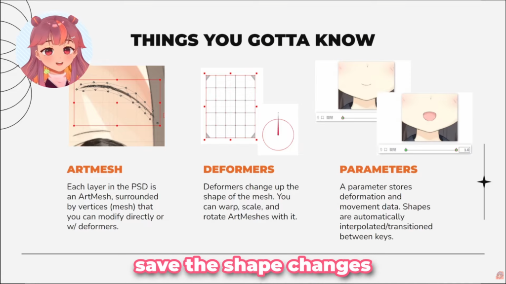 Kira Omori's top three things "you gotta know" when setting up your workflow for Live2D.