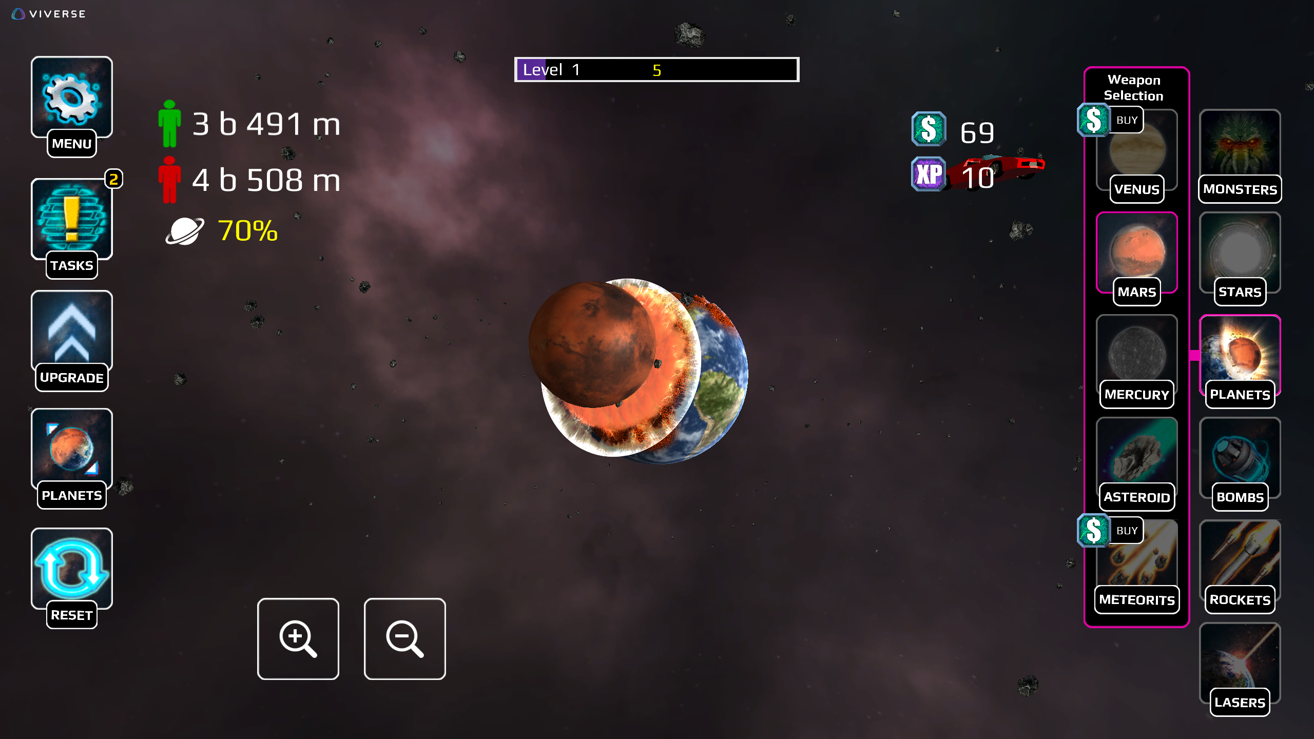 Planet Smash Destruction: How to Play VIVERSE’s Free Browser Planet-Destruction Game