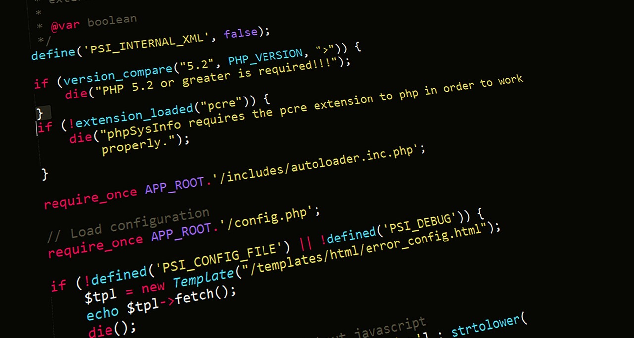 Lines of colorful source code on a dark screen, the kind of output vibe coding generates from plain prompts