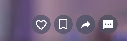 A VIVERSE video player overlay showing like, save, share, and comment icons.